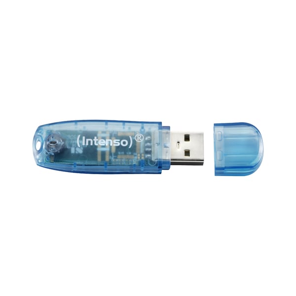 Miniatyrbillede 2 af 3: Intenso Rainbow Line USB-nøgle 4 GB USB Type-A 2.0 Blå