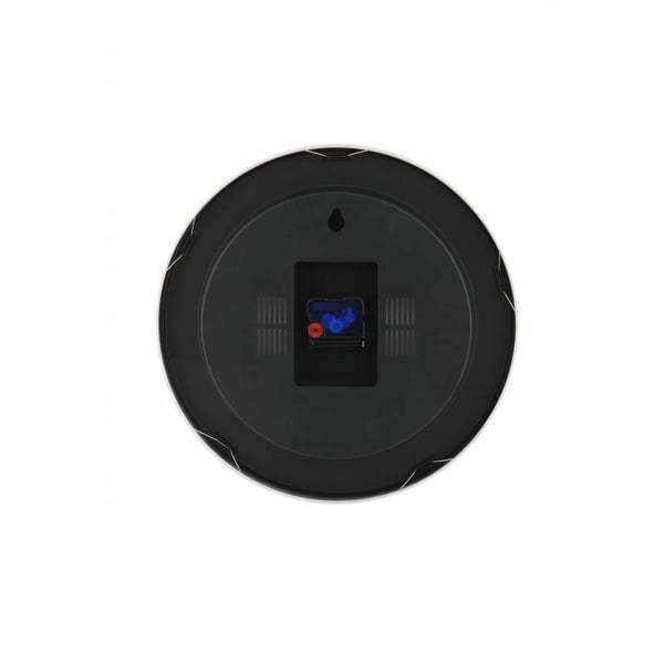 NeXtime 3998AR Væg- og bordur Kvartsur Cirkel Aluminium, Sort, Rød, Hvid
