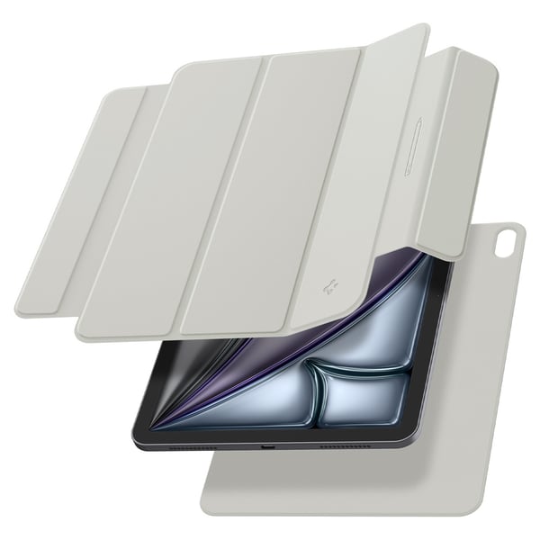 Pikkukuva 4 / 12: Spigen Air Skin 33 cm (13") Folio-kotelo Harmaa