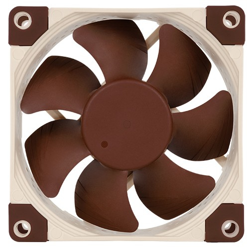 Miniatyrbillede 3 af 6: Noctua NF-A8 ULN Computerkølesystem Computerkabinet Ventilator 8 cm Beige, Brun