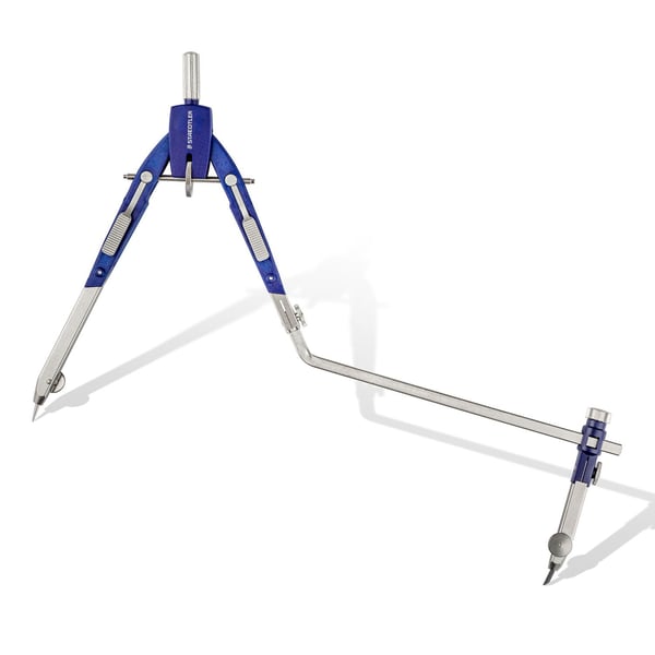 Miniatyrbillede 2 af 7: Staedtler Mars comfort 552 Blå, Sølv 1 stk