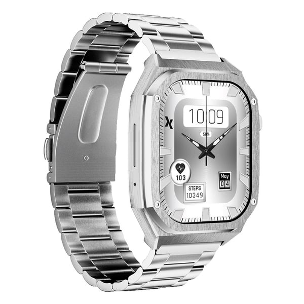 Miniatyrbillede 3 af 4: MaxCom FW65 Iron S 4,95 cm (1.95") AMOLED 41 mm Digital Sølv