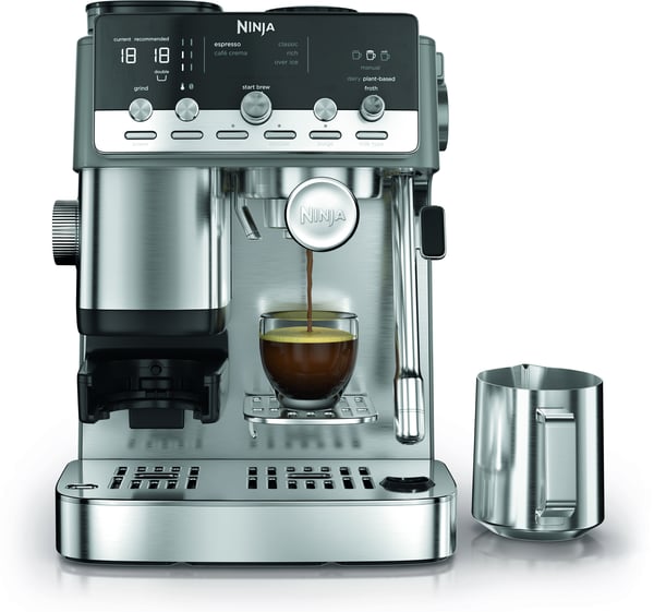 Miniatyrbild 2 av 13: Ninja Luxe Café MINI Plus Halvautomatisk Espressomaskin 1,3 l
