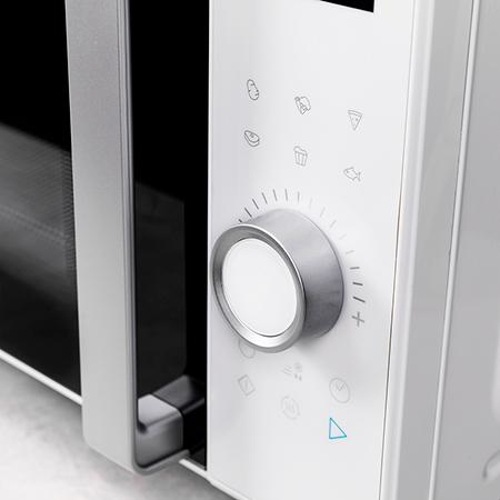 Miniatyrbillede 4 af 6: Cecotec 01675 mikrobølgeovn Hvid Solo mikroovn Bordplade 25 L 800 W