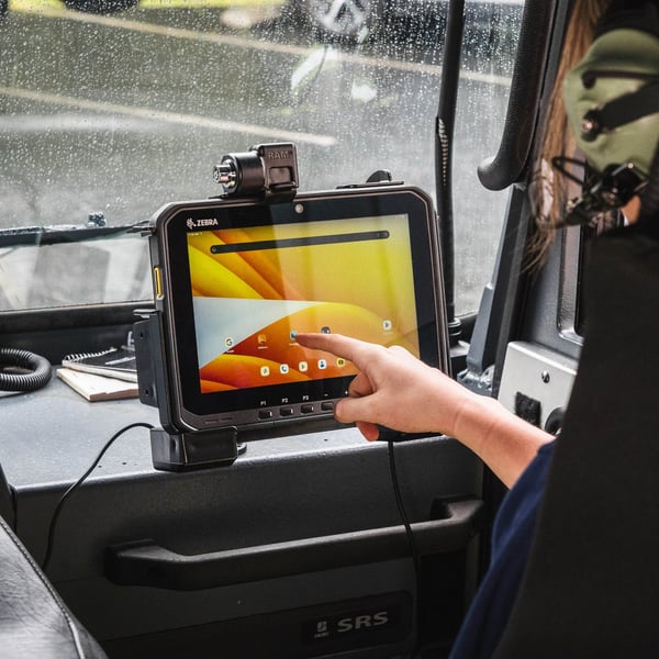 Miniatyrbillede 4 af 5: RAM Mounts RAM-HOL-ZE25PD2LU mobil dockingstation Tablet/smartphone Sort