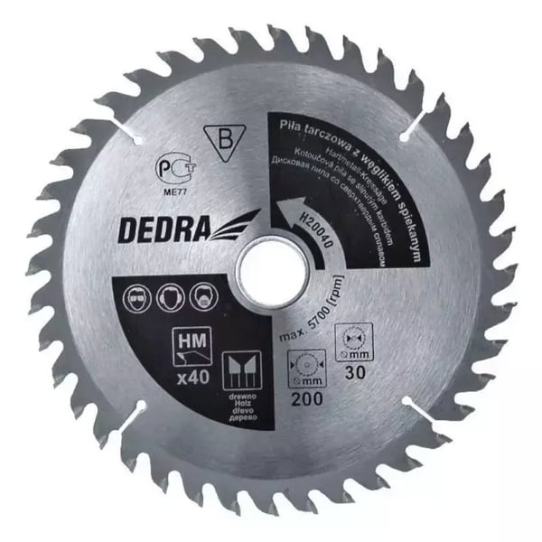 Pikkukuva 1 / 2: DEDRA H15048C pyörösahanterä 15 cm 1 kpl