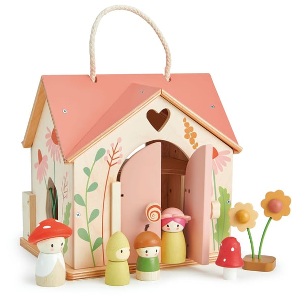 Miniatyrbillede 1 af 9: Tender Leaf Toys Rosewood cottage