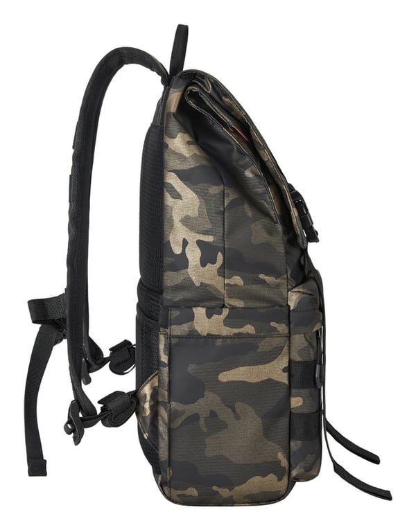 Rivacase Sherwood rygsæk Rulletoprygsæk Brun, Camouflage Neopren, Polyester, Polyurethan (PU), Genanvendt polyethylenterephthalat (rPET)