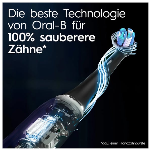 Oral-B iO iO10 Voksen Roterende tandbørste Sort
