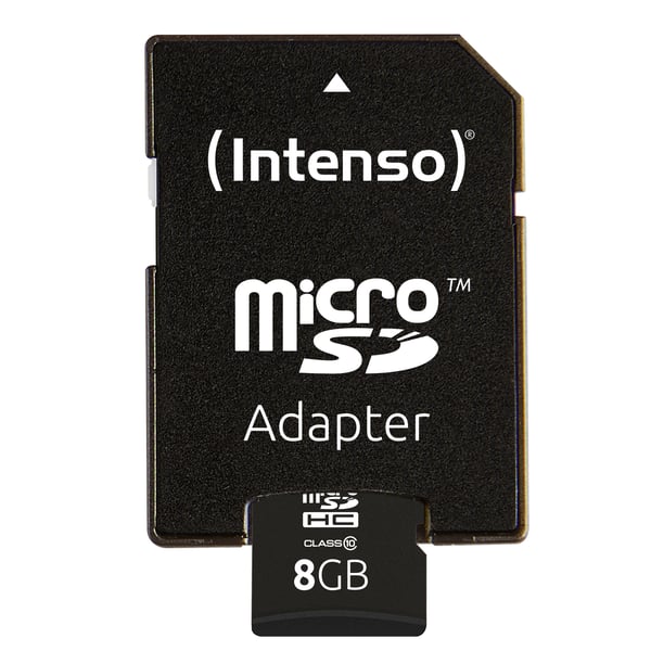 Pikkukuva 2 / 4: Intenso Class 10 - Muistikortti (microSDHC/SD-sovitin mukana)