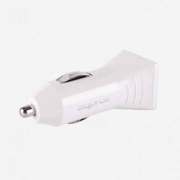 Miniatyrbillede 2 af 3: Approx APPUSBCARW oplader til mobil enhed Smartphone Sort, Hvid Cigartænder Automatisk