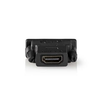 Miniatyrbillede 1 af 5: Nedis CVBW34912AT kabel kønsskifter DVI-D 24+1-Pin HDMI Anthracit