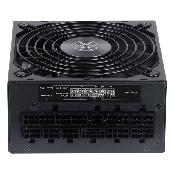 Silverstone SX1000R Platinum enhed til strømforsyning 1000 W 24-pin ATX SFX-L Sort