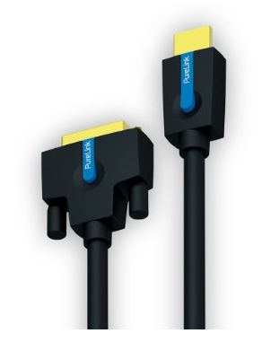 Miniatyrbillede 1 af 4: PureLink CS1300-015 videokabel adapter 1,5 m HDMI DVI Sort