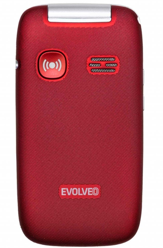 Miniatyrbild 3 av 5: Evolveo EasyPhone FS 7,11 cm (2.8") 105 g Röd Seniortelefon