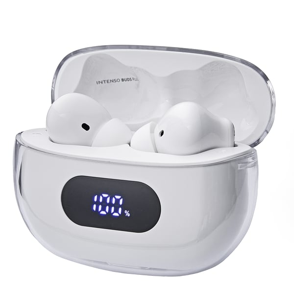 Intenso T312AE Kuulokkeet True Wireless Stereo (TWS) In-ear Puhelut/Musiikki/Urheilu/Päivittäinen USB Type-C Bluetooth Valkoinen