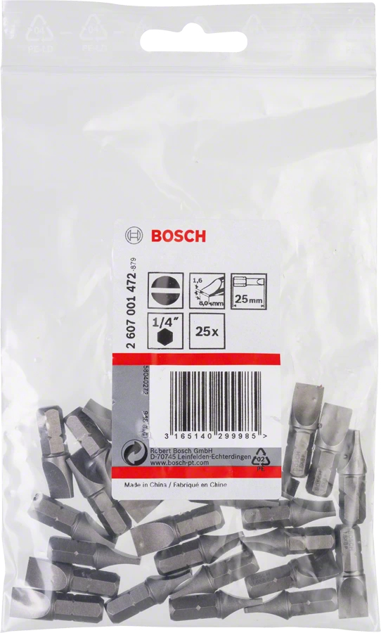 Miniatyrbild 2 av 2: Bosch 2 607 001 472 stjärnskruvmejselborr 25 styck