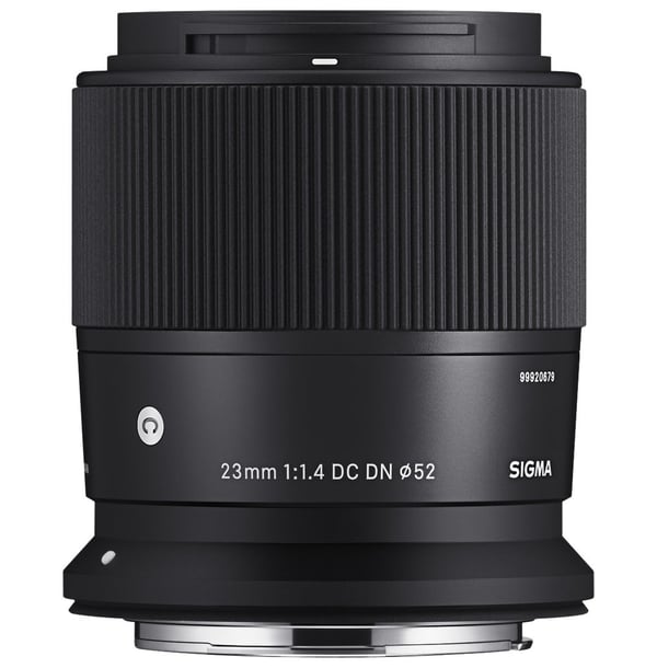 Sigma 23mm F1.4 DC DN | C, Canon RF MILC Bredvinklet Sort
