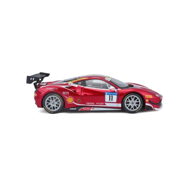 BBURAGO Ferrari 488 Challenge Sportsbil model Formonterede 1:24