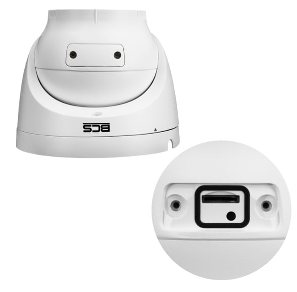 BCS BCS-P-EIP28FSR3L3-Ai2(2) Kuppel IP-sikkerhedskamera Indendørs & udendørs 3840 x 2160 pixel Loft/væg