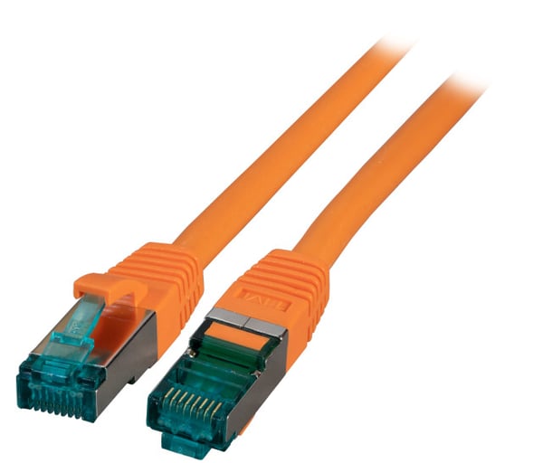 EFB Elektronik MK6001.0,5O netværkskabel Orange 0,5 m Cat6a S/FTP (S-STP) Rund
