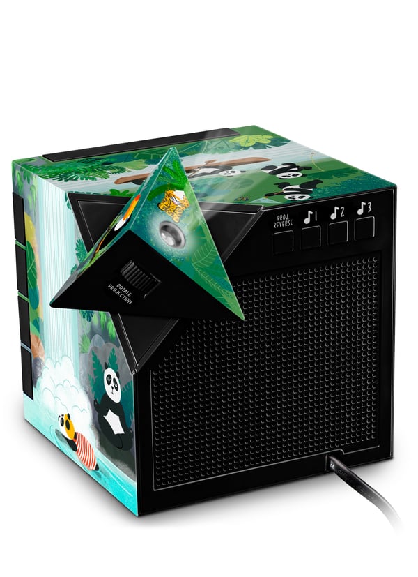 Bigben Interactive R70 – Panda Klockradio Analog Multifärg