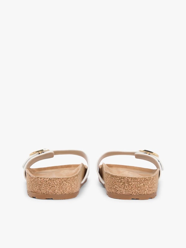 Miniatyrbillede 3 af 7: Tommy Hilfiger Cork Footbed Slip-On Sandals Sandaler Hunstik Beige