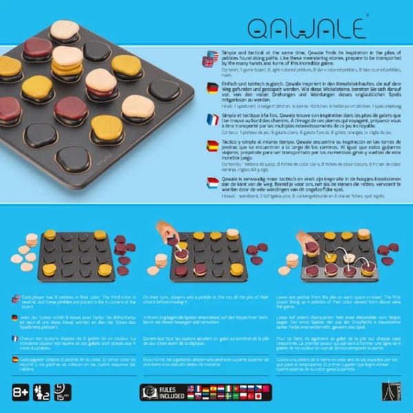 Miniatyrbild 6 av 7: Gigamic QAWALE 15 min Brädspel
