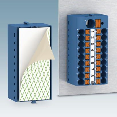 Phoenix Contact PTFIX 6X2,5-G BU termisk blok Blå