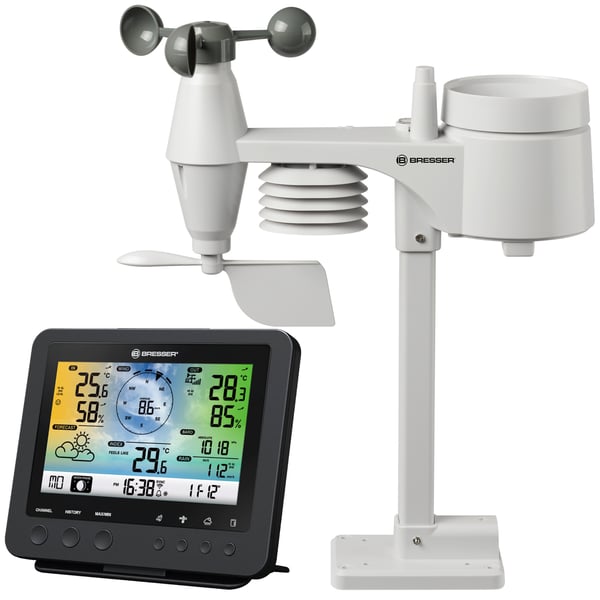 Bresser Optics 7002580 digital väderstation Svart AC Wi-Fi