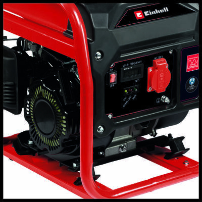 Einhell TC-IG 1100 motor-generator 1000 W 6,5 L Benzin Sort, Rød