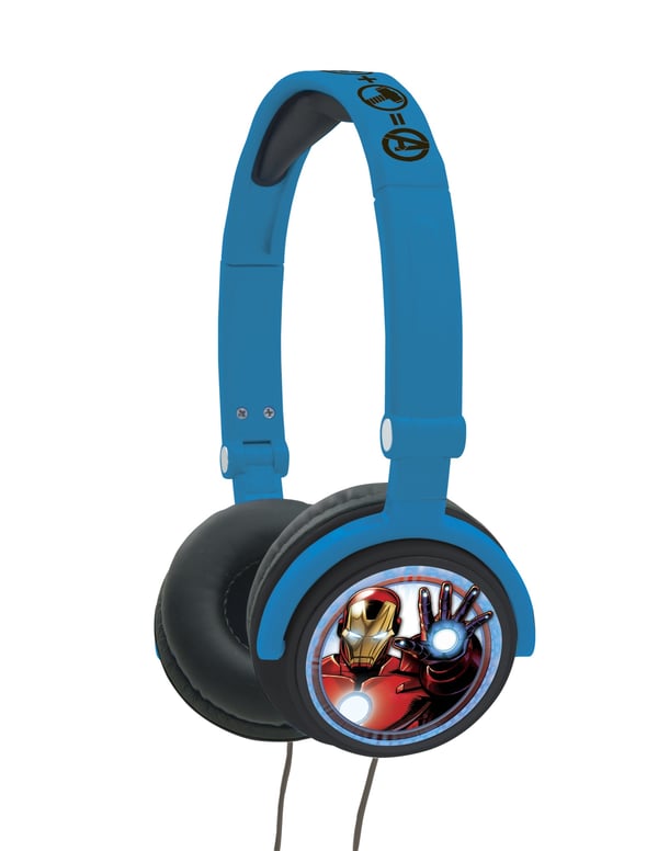 Miniatyrbild 2 av 3: Lexibook HP010AV hörlur och headset Blå