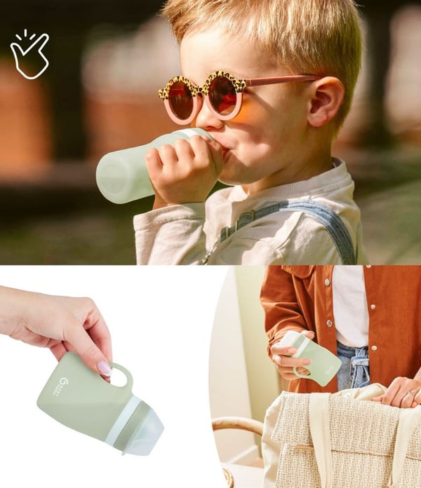 BabyMoov A005011 Dryckeskopp med lock 150 ml Pipmugg