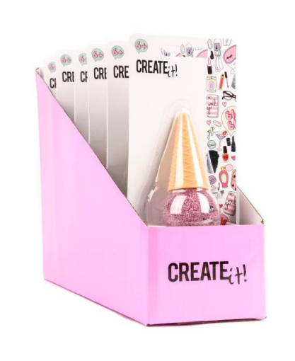 Miniatyrbillede 1 af 2: Canenco Create It! Nail Polish Icecream Disco