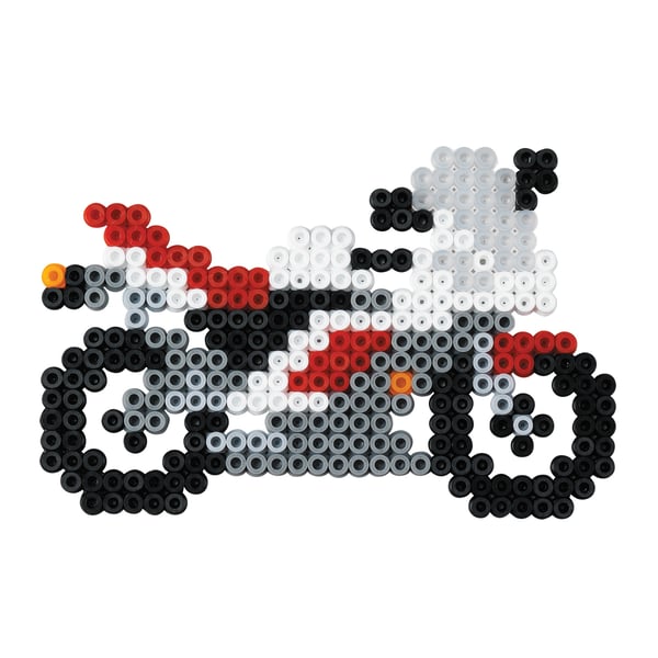 Pikkukuva 2 / 7: Hama Beads 201-18 helmi Putkihelmi Musta 3000 kpl