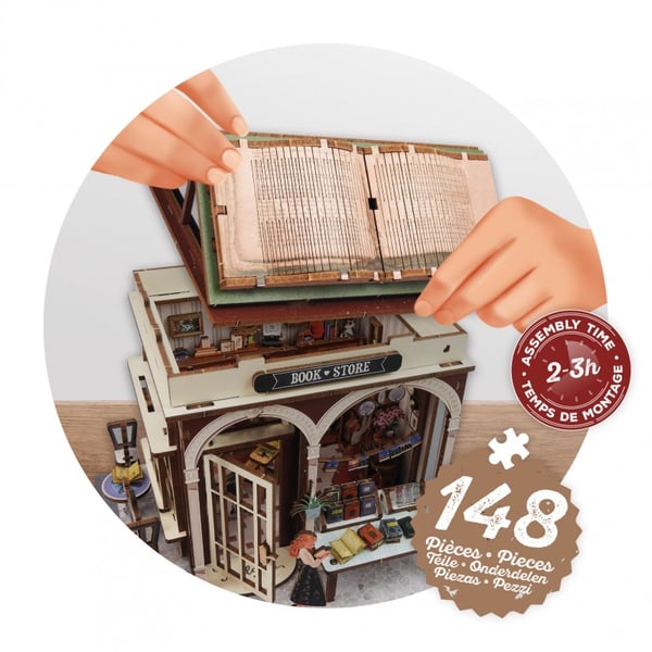 Miniatyrbild 6 av 6: Buki Diorama librairie