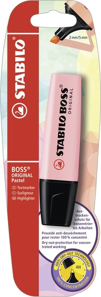 STABILO B-49280-10 märkpennor 1 styck Mejselspets Rosa STABILO B-49280-10 märkpennor 1 styck Mejselspets Rosa