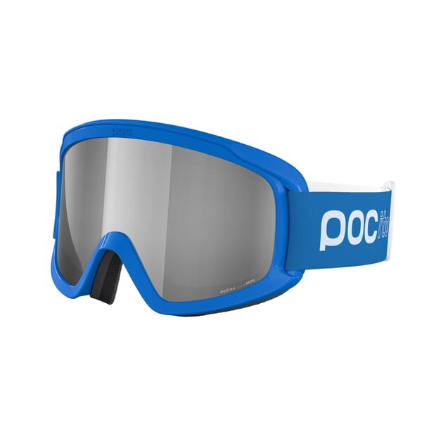 Miniatyrbillede 1 af 4: POC ito Opsin vinter sportsbrille Blå Børn Sølv Cylindrisk (flad) linse