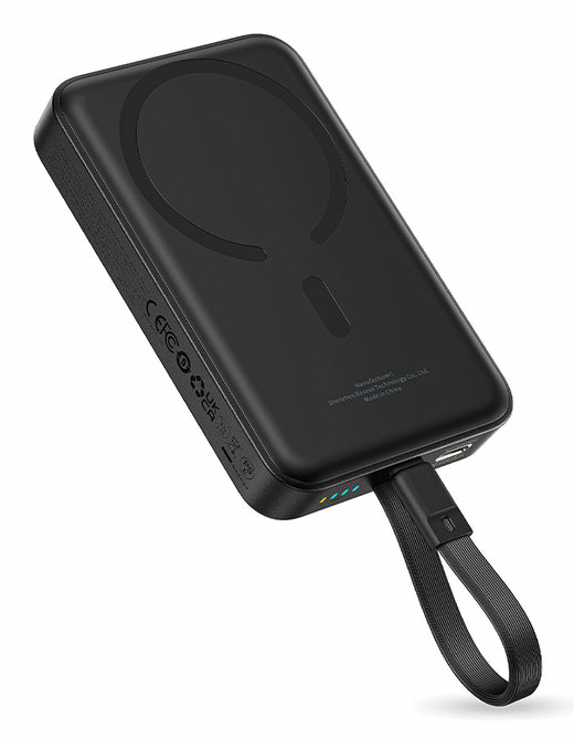 Miniatyrbillede 2 af 7: Baseus P1002210B113-00 powerbank Lithium polymer (LiPo) 10000 mAh Trådløs opladning Hvid