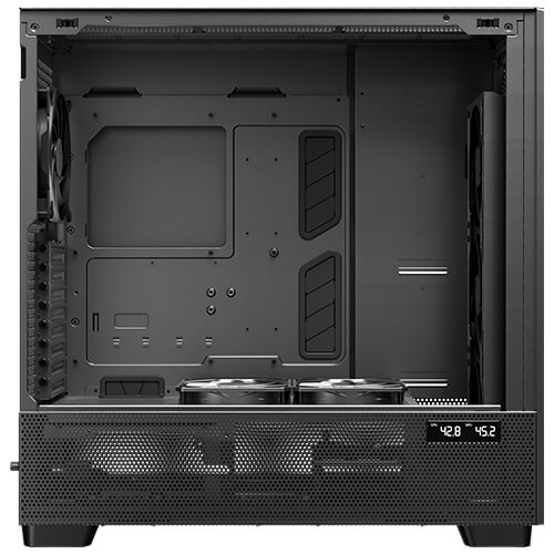Antec FLUX PRO Full Tower Musta, Puu