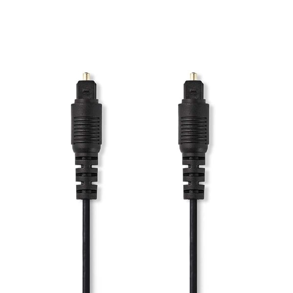 Nedis CAGP25000BK10 lydkabel 1 m Toslink Sort