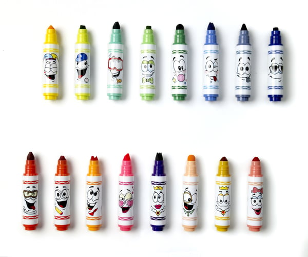 Crayola 16 Markers Pipsqueaks wacky tips Multi 16 styck
