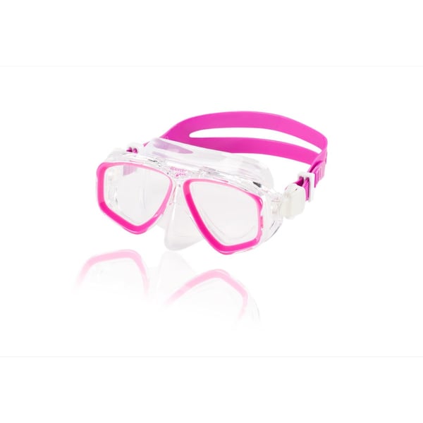 Speedo 87530333678 dykkemaske Polykarbonat Lyserød, Transparent Barn