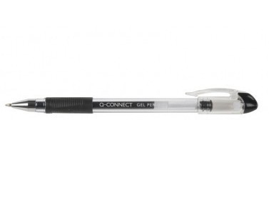 Q-CONNECT KF21716 gel pen Ultrafin Lukket gelepen Sort 10 stk
