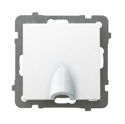 Ospel GPPK-1G/m/00 stikkontakt Hvid