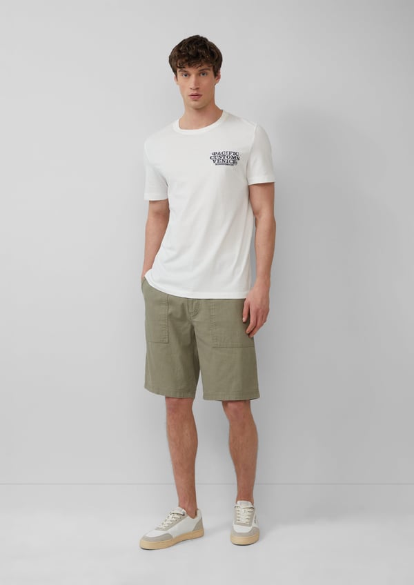 s.Oliver 2166881.7880.30 shorts Bermuda Hanstik Oliven