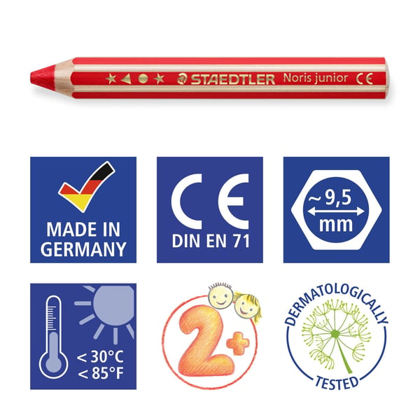 Staedtler Noris junior 140 36 kpl