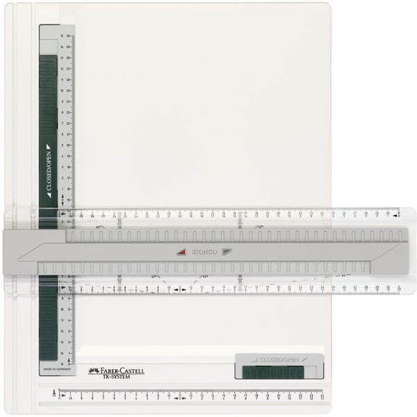 Faber-Castell Zeichenplatte A4 TK-SYSTEM skissbord A4 (210x297 mm) Vit Faber-Castell Zeichenplatte A4 TK-SYSTEM skissbord A4 (210x297 mm) Vit