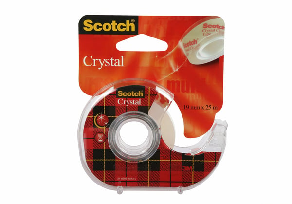 Scotch 61925D tejpdispensrar Svart, Röd