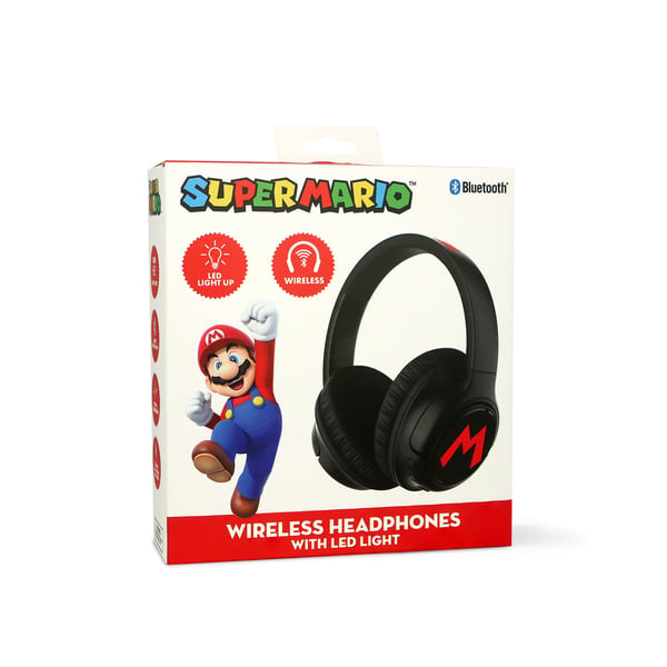 OTL Technologies Super Mario Kuulokkeet Langallinen & langaton Pääpanta Pelaaminen USB Type-C Bluetooth Musta